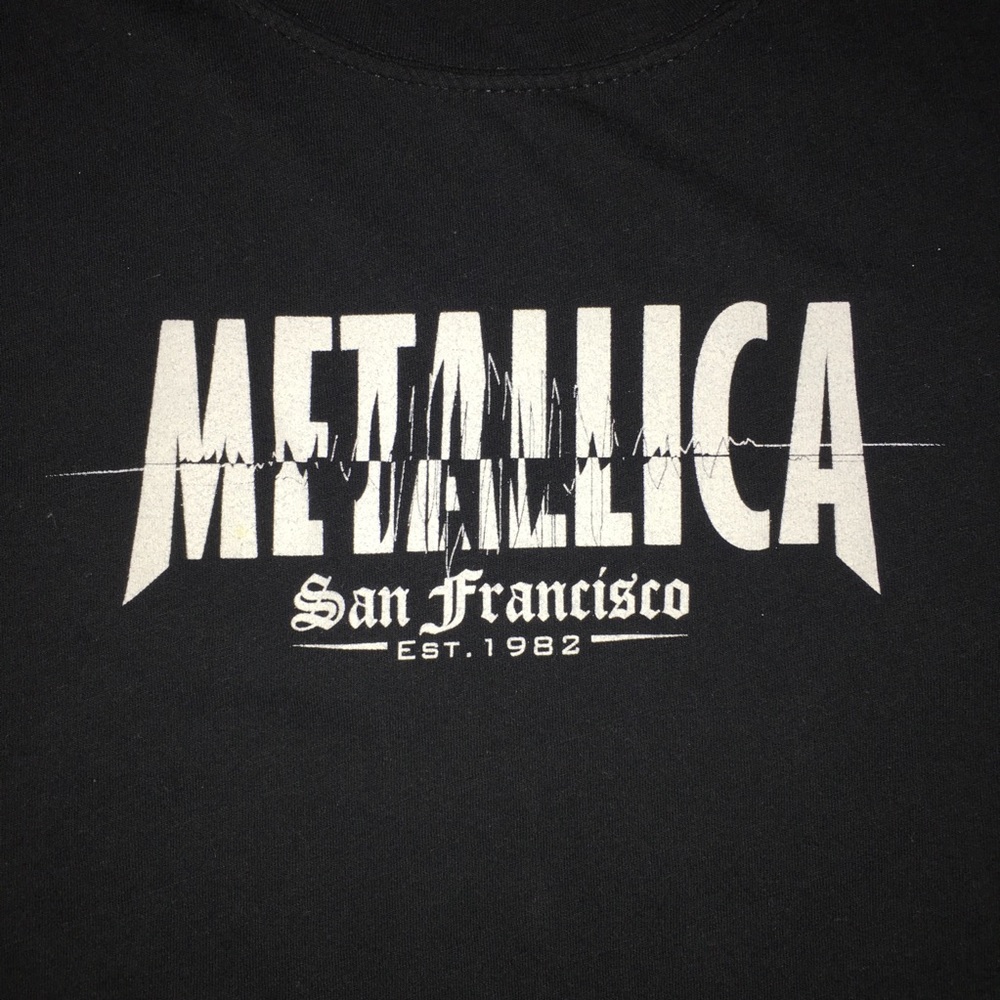 Fitted Metallica T-shirt